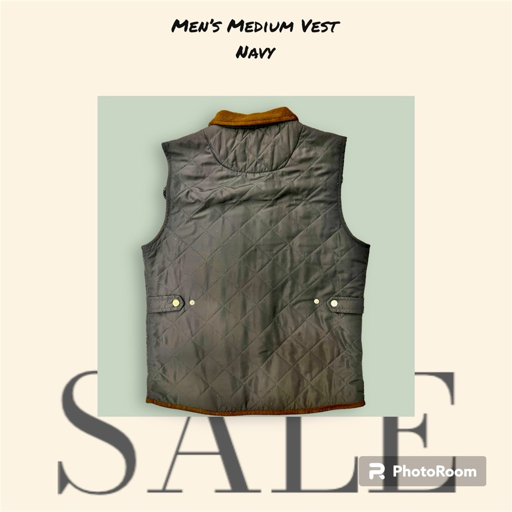Men’s Medium Vest Navy